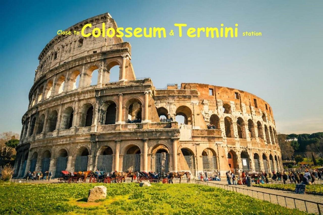 Termini Colosseum Apartment Рим Экстерьер фото